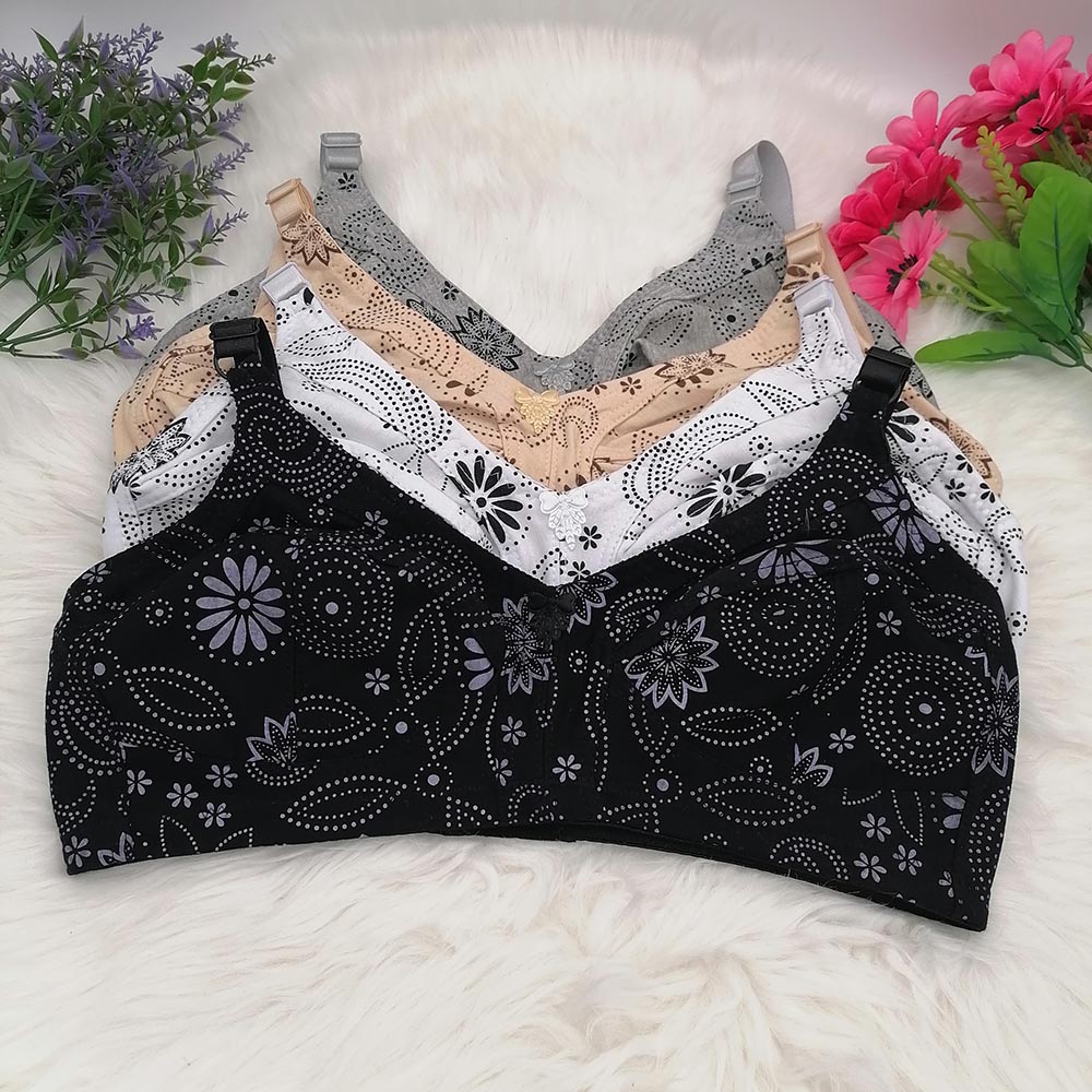 Wirefree Bra Comfort - Dames grote cup draadloze beha katoen