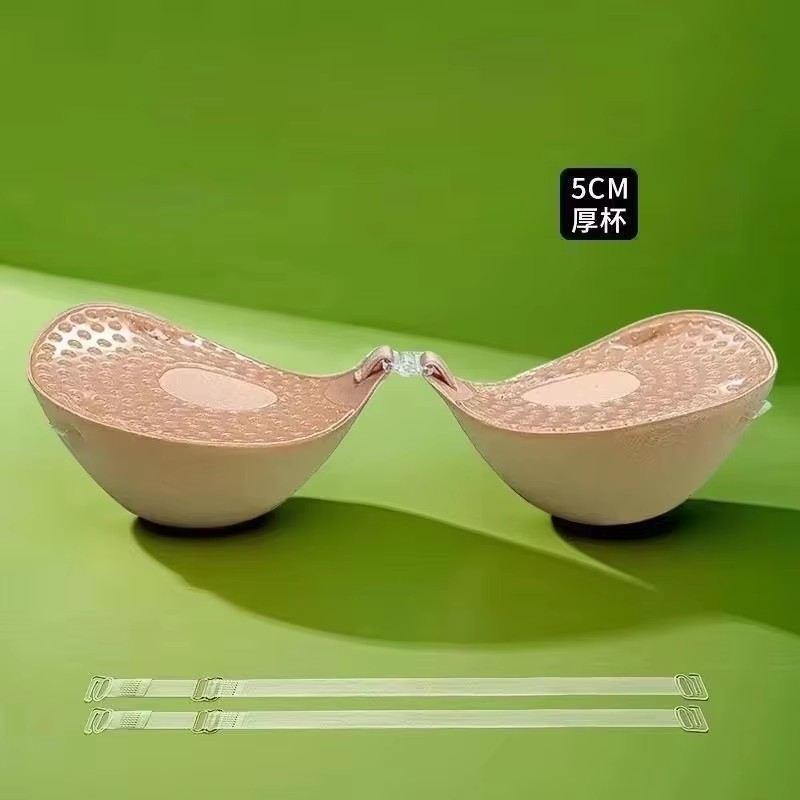Push Up Bra Silicone - 5 cm dikke ademende zelfklevende beha