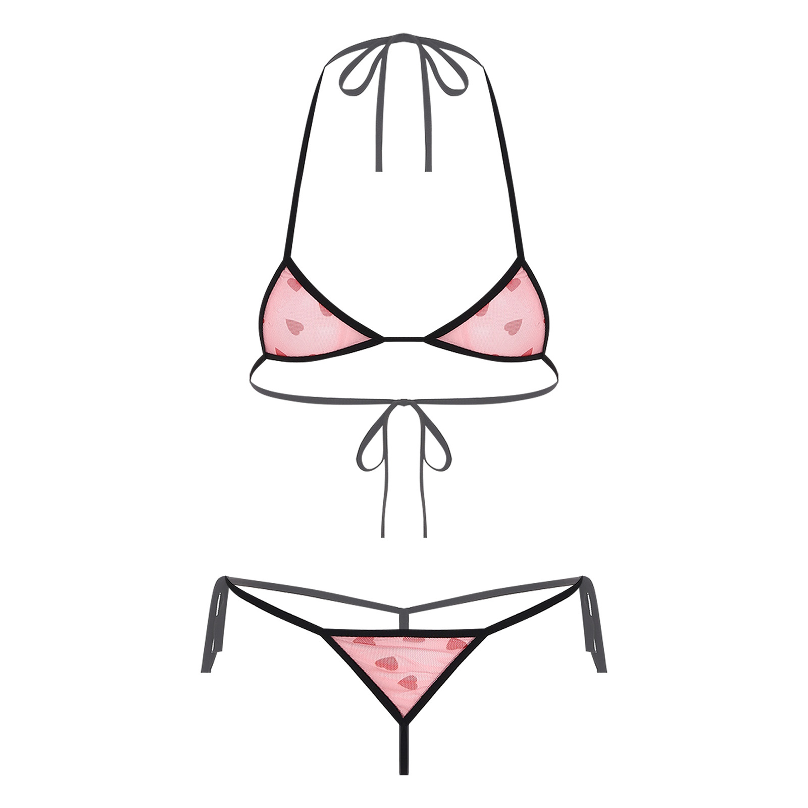Womens Micro Mini Bikini Linge - Sheer Mesh Bra recensie en prijs
