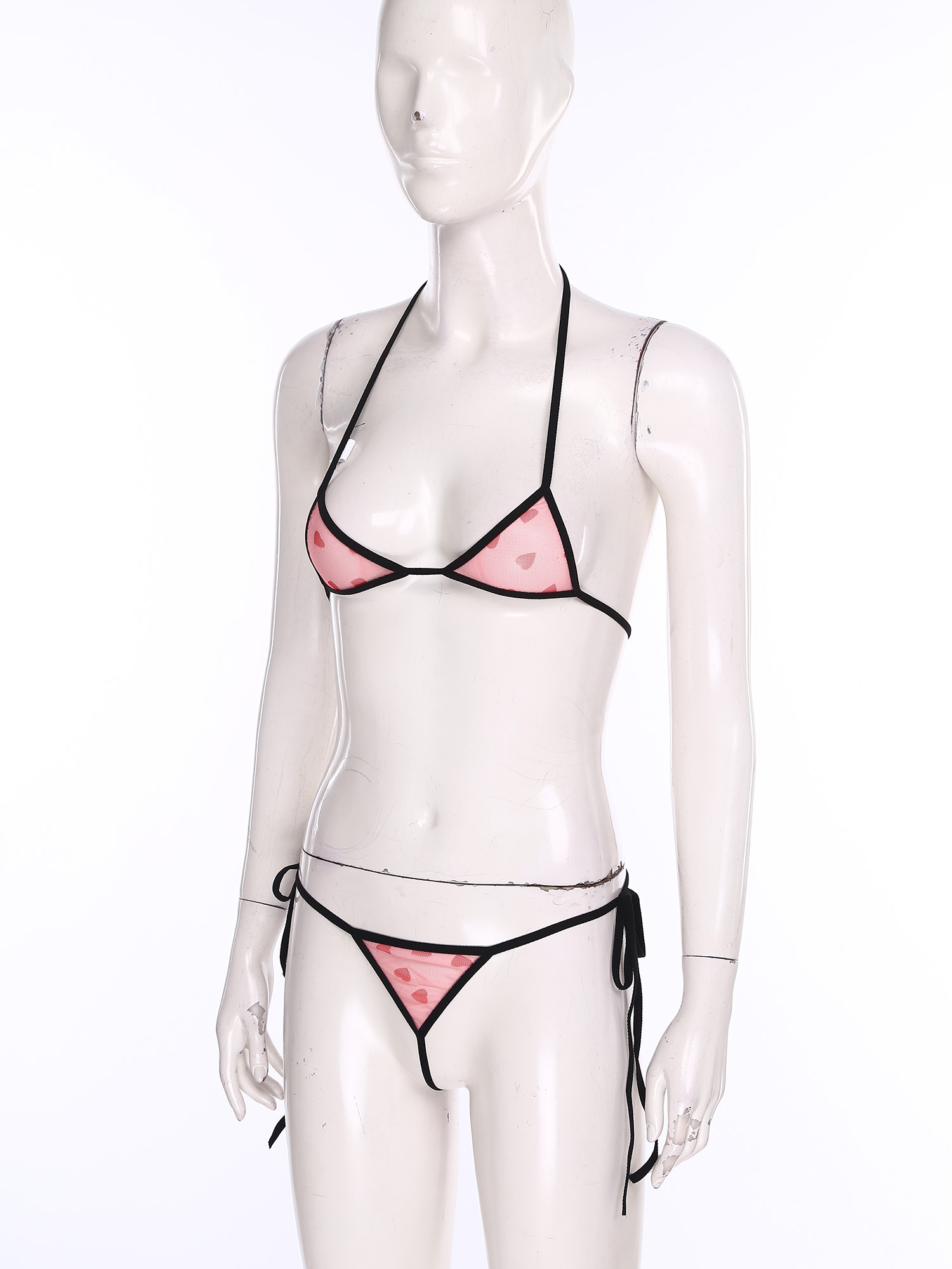 Womens Micro Mini Bikini Linge - Sheer Mesh Bra recensie en prijs
