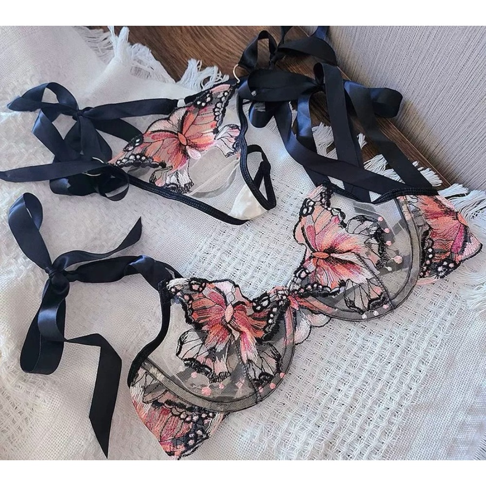 Bescheiden Romantische Kant Vl - Sheer Bra Lace recensie en prijs