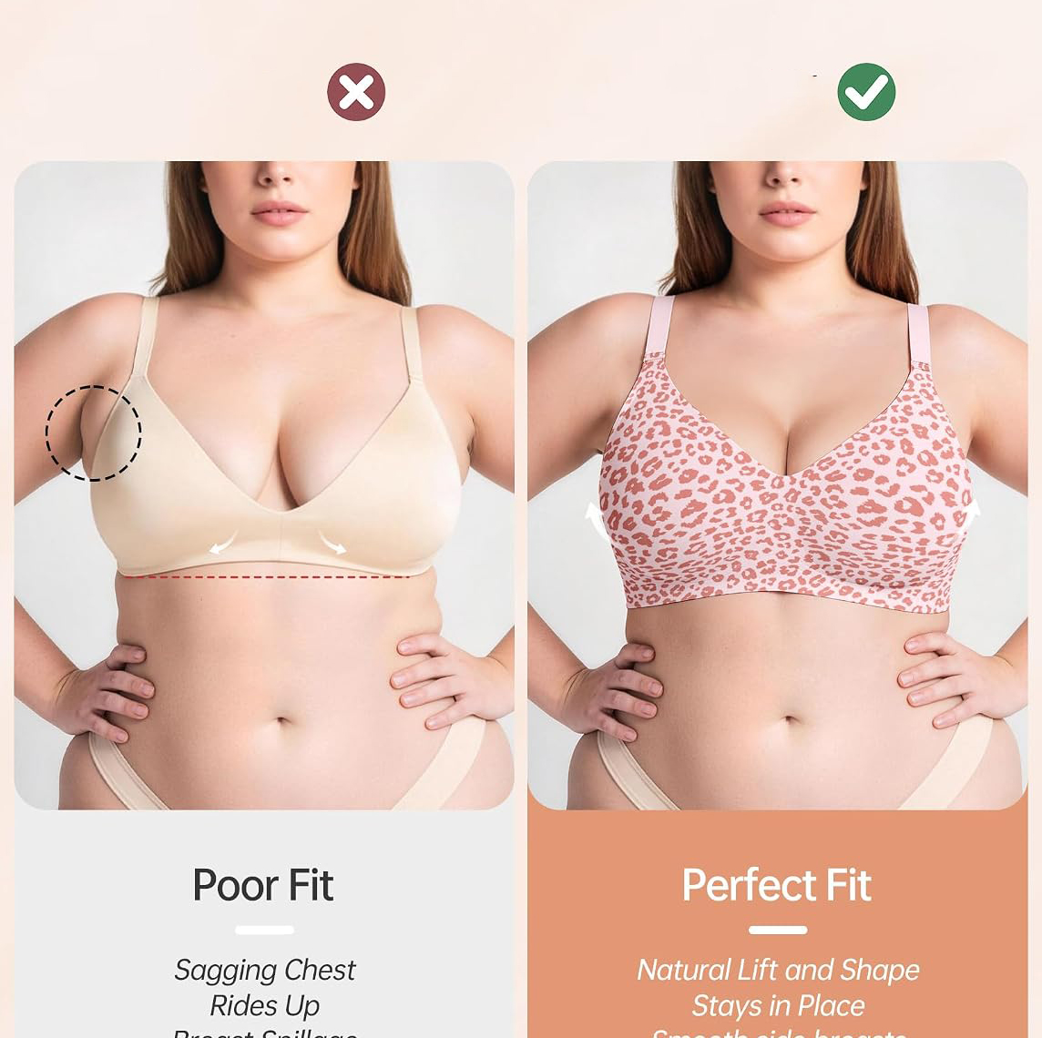 Draadloze Jelly-bh voor dames, - Wirefree Bra Comfort recensie en prijs