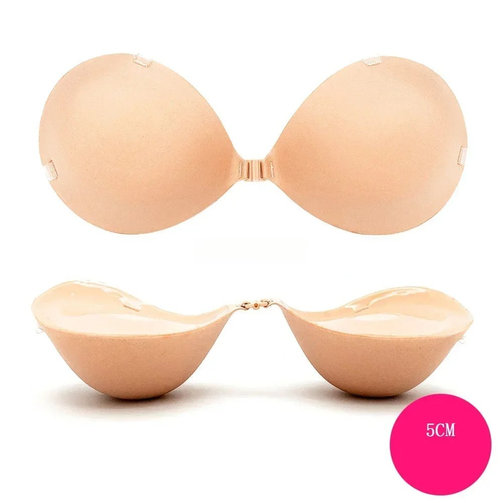 5 cm/6 cm Siliconen Push Up Bh - Backless Bra Sticky recensie en prijs