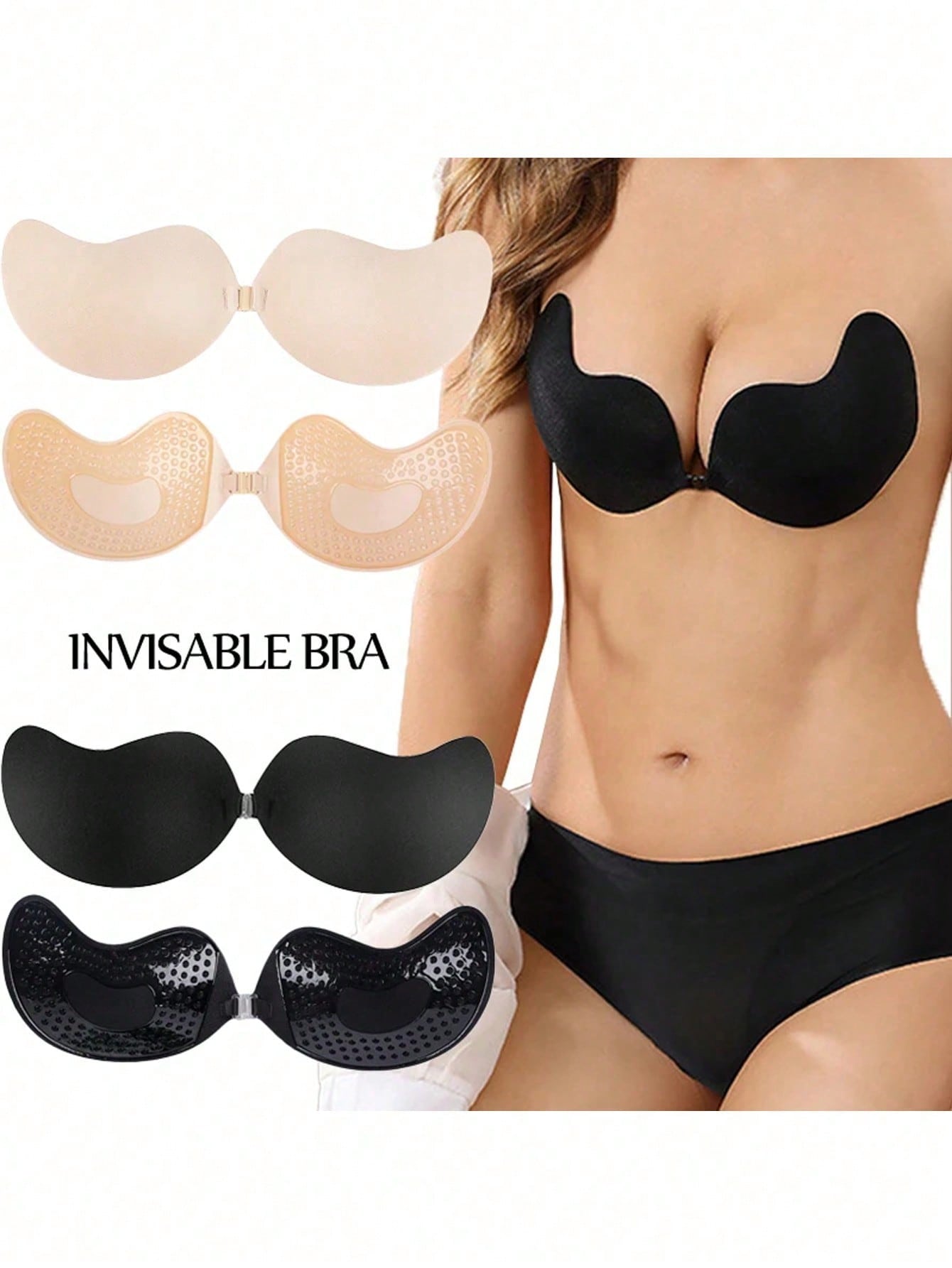 2-pack zelfklevende, onzichtba - Strapless Bra Adhesive recensie en prijs
